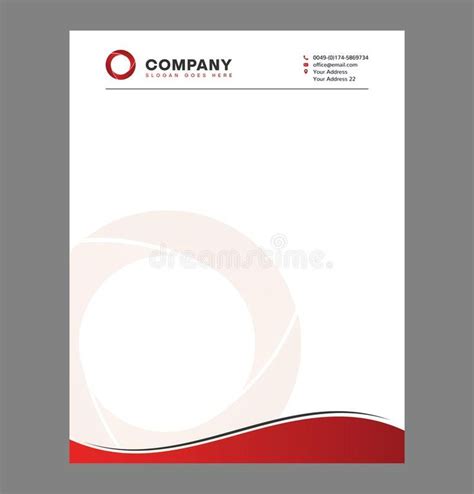Toradh íomhá ar Word Letterhead with Logo