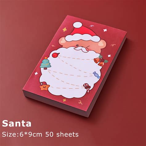 Afbeeldingsresultaten voor Customized Mini Santa Notepads