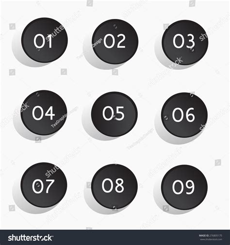 نتيجة الصورة لـ UI Button with Number