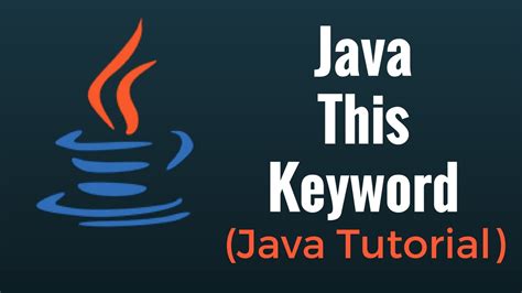Toradh íomhá ar The Keyword This Java