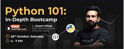 Afbeeldingsresultaten voor Join Master Class On Daa with Python Poster