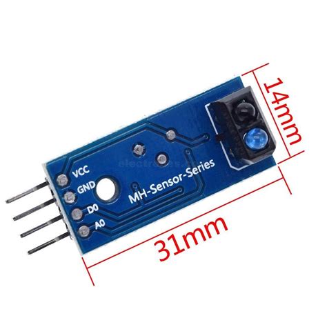 Arduino IR Sensor Dimensions に対する画像結果