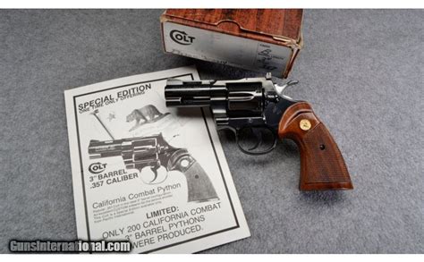 Afbeeldingsresultaten voor Colt Python California