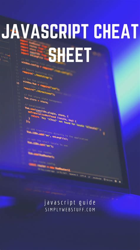 Image result for Javascript Code Cheat Sheet