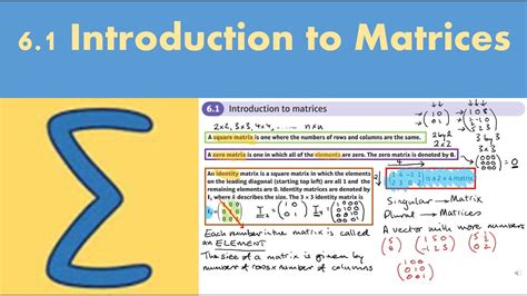 Image result for Intro to Matrices