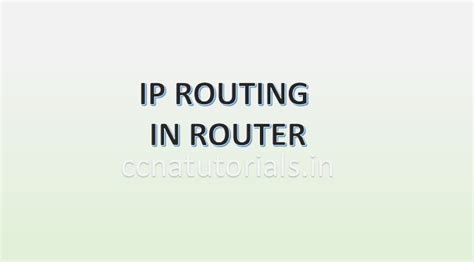 Image result for IP Route