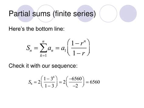 Toradh íomhá ar Geometry Series Partial Sums Formulas