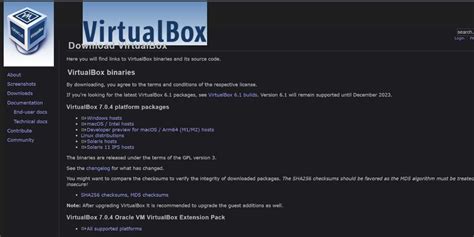 Image result for VirtualBox Webui