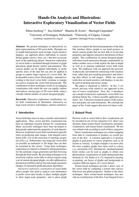 Interactive and Exploratory Visualization に対する画像結果