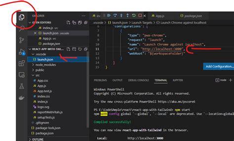 Image result for vs Code Debug React App