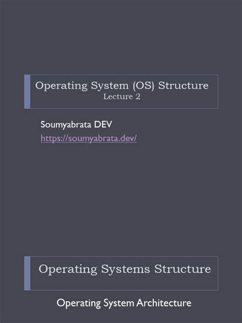What Is Operating System Structure に対する画像結果