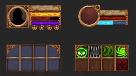 Image result for RPG GUI