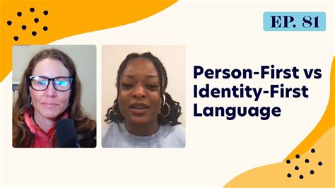 Image result for Person First Language versus Identity First Language