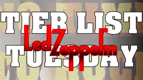 Afbeeldingsresultaten voor LED Zeppelin Tier List