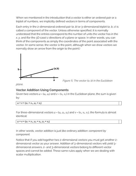 Image result for Vector Space Addition and Multiplication