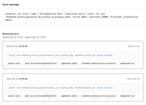 Image result for Database Error Messages
