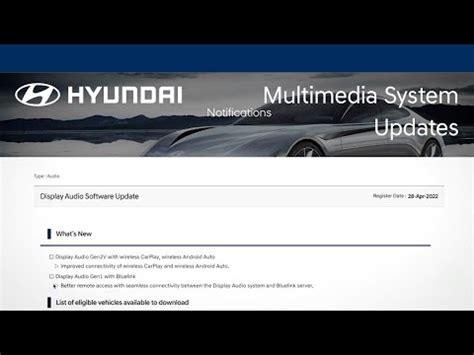 Afbeeldingsresultaten voor Hyundai Software Update 2022
