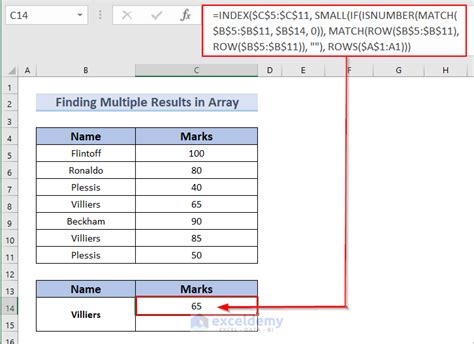 Image result for INDEX/MATCH Formula in Excel