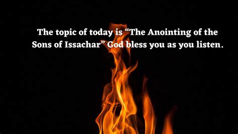 Image result for Issachar Anointing
