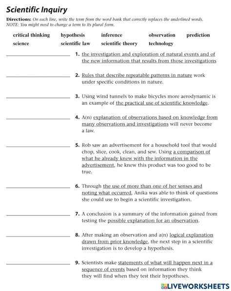 Image result for Science 7 Worksheet Identifying Variables