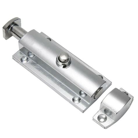 Image result for Spring Loaded Sliding Door Lock