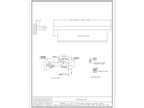 Image result for Motorized Projection Screen Drawing