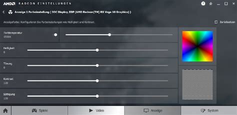 Toradh íomhá ar Calibrar Pantalla RGB