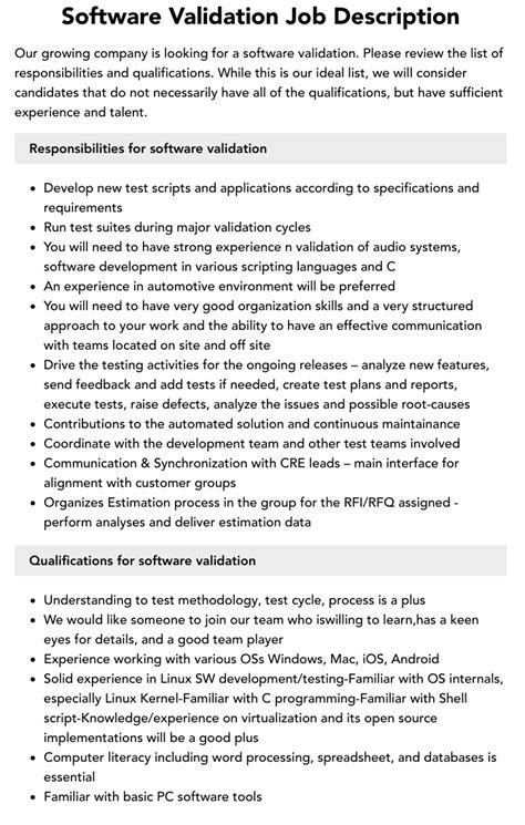 Toradh íomhá ar Software Validation Examples Appenidx