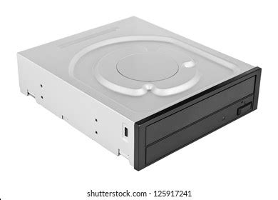 Optical Disc Drive Isolated On White Stock Photo (Edit Now) 125917241