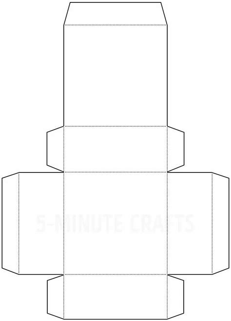 Image result for Box Cut Out Pattern