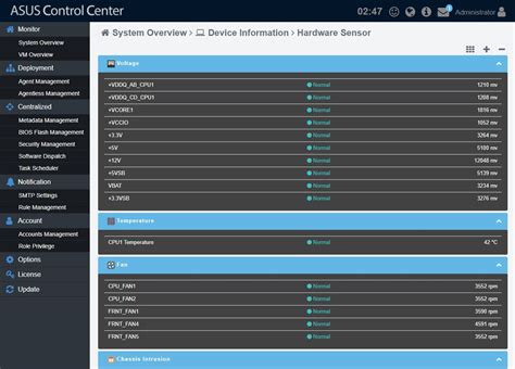 Image result for Asus Control Interface