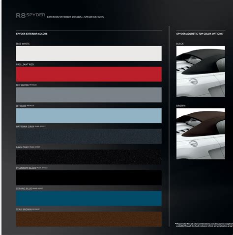 Toradh íomhá ar Color Code 2011 Audi A4