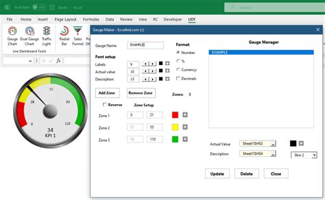 Image result for Advanced Gauge Chart Creation in Excel