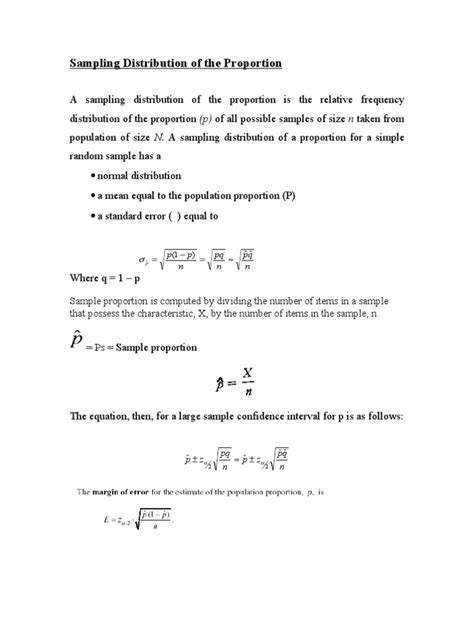 Image result for Sampling Distribution of Sample Proportion