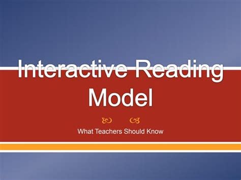 Toradh íomhá ar Interactive Reading Model Theory