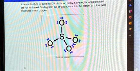 Image result for Lewis Structure of So4 2-