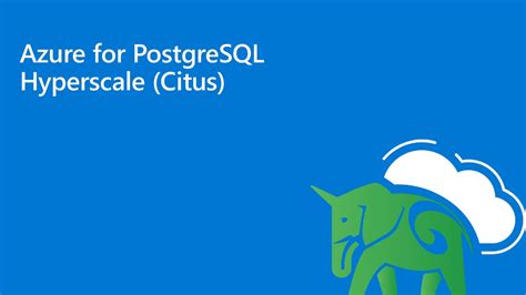 Image result for Azure PostgreSQL HyperScale