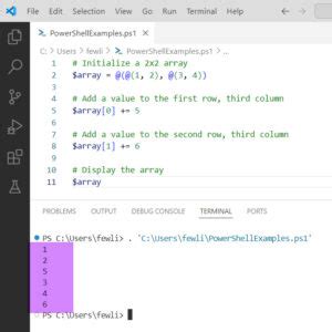 Afbeeldingsresultaten voor PowerShell Multidimensional Array