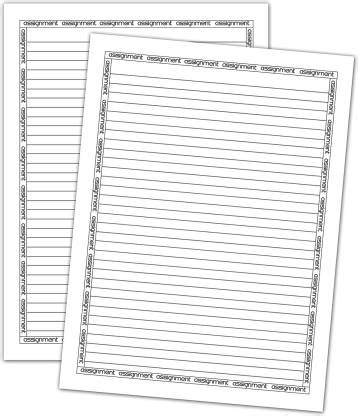 Image result for How to Write Assignment in A4 Paper