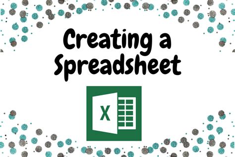 How to Create a Simple Excel Spreadsheet に対する画像結果