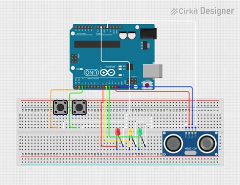 Image result for Ultrasonic Sensor Arduino Code with Red Yellow-Green