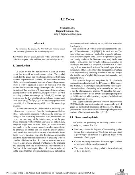 LT Code に対する画像結果