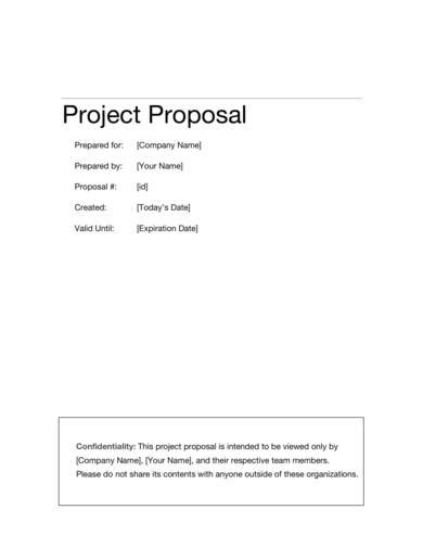 Image result for Short Business Project Proposal Example