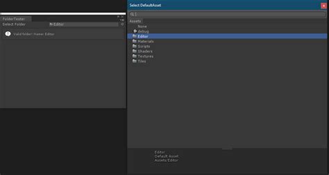 Toradh íomhá ar Unity Editor Object Field