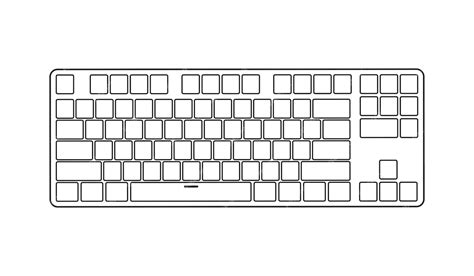 Image result for Computer Keyboard Outline