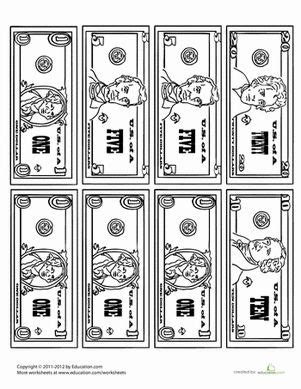 Image result for Money Math Coloring Pages