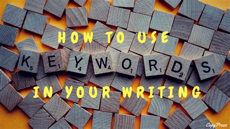 Image result for How to Use Key Words