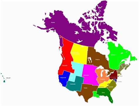 Bildergebnis für Editable US/Canada Map