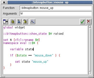 Tcl/Tk TreeView に対する画像結果