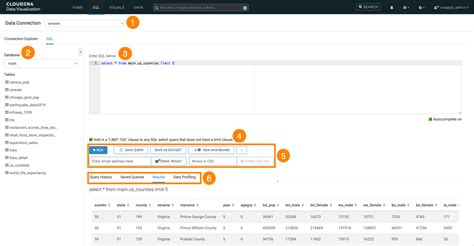 SQL Interfaz に対する画像結果
